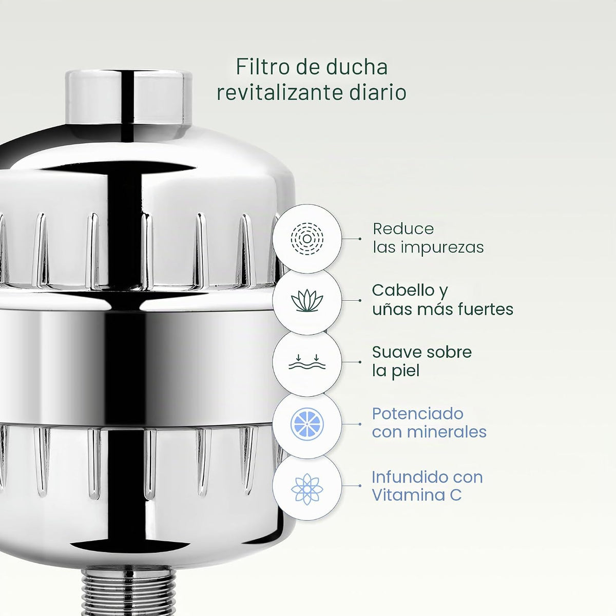 Filtro de Ducha Purificador