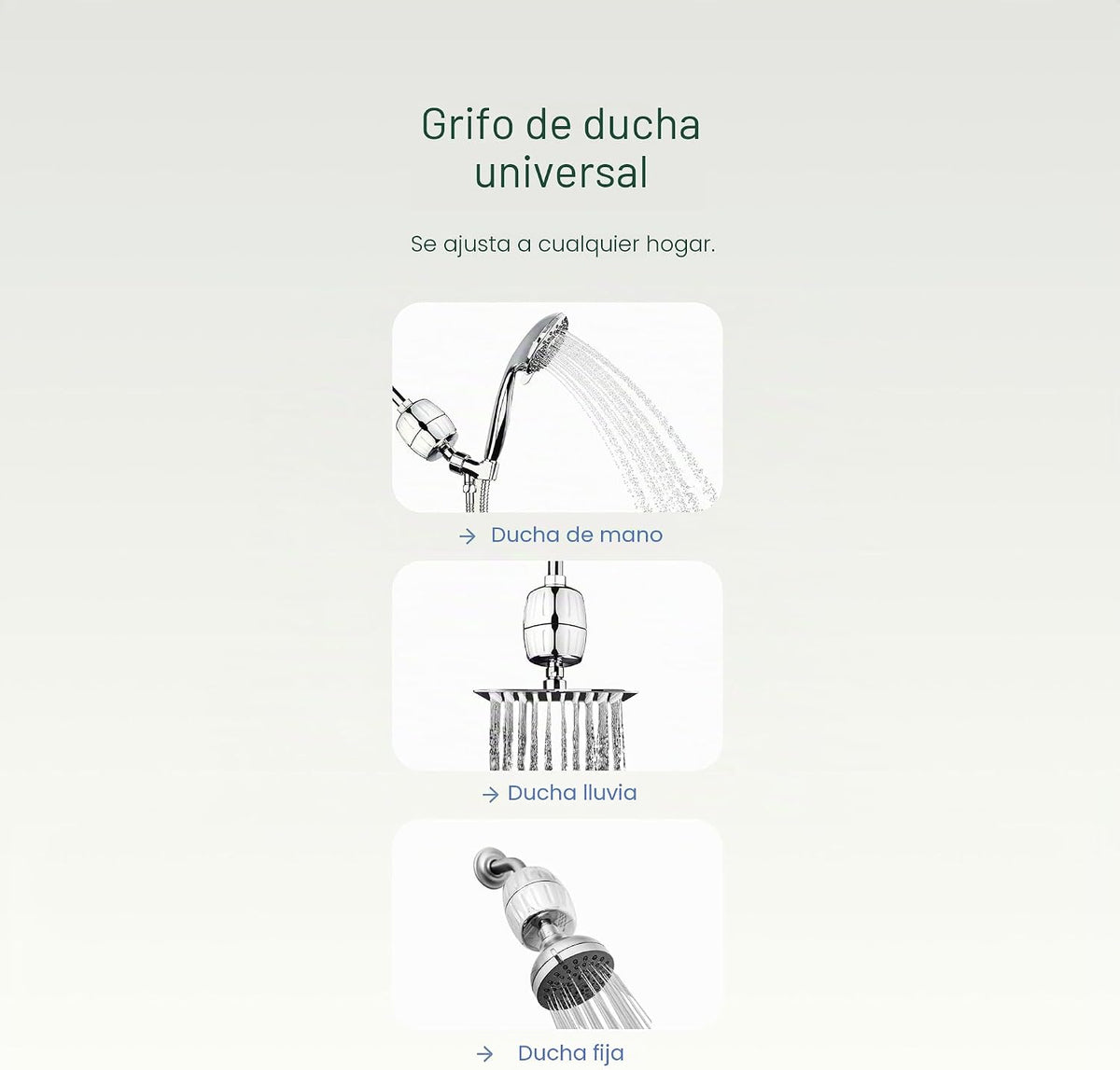 Filtro de Ducha Purificador
